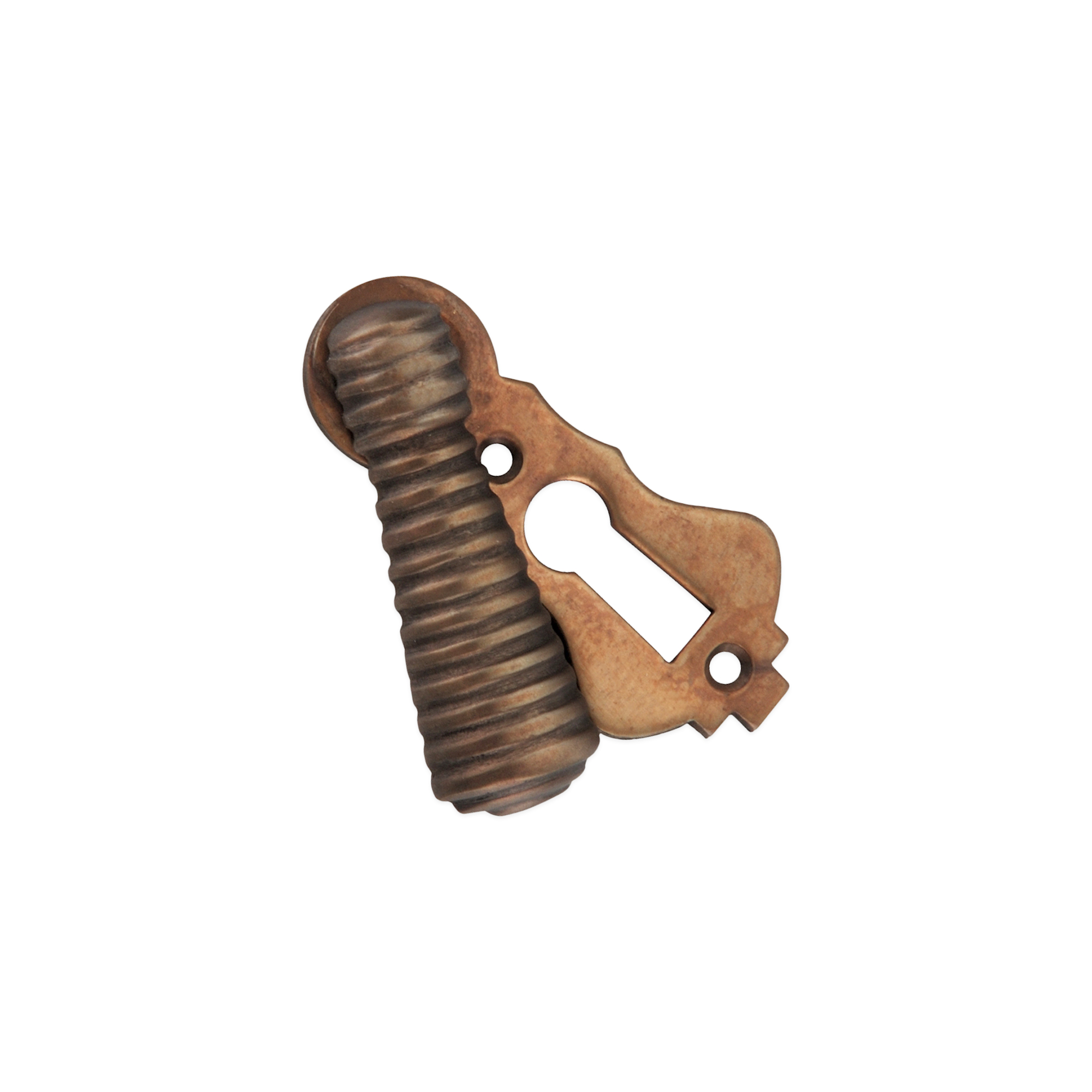 SB3101MANT_1.jpg Spira Brass Beehive Escutcheon Matt Antique - Image 1
