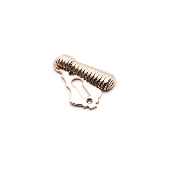 Spira Brass Beehive Escutcheon Polished Nickel