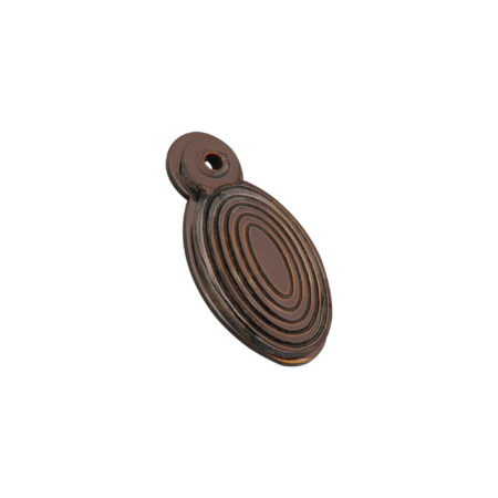 Spira Brass Oval Beehive Escutcheon Aged Bronze - Image 2