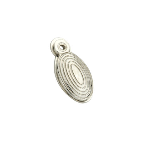 Spira Brass Oval Beehive Escutcheon Polished Nickel - Image 2