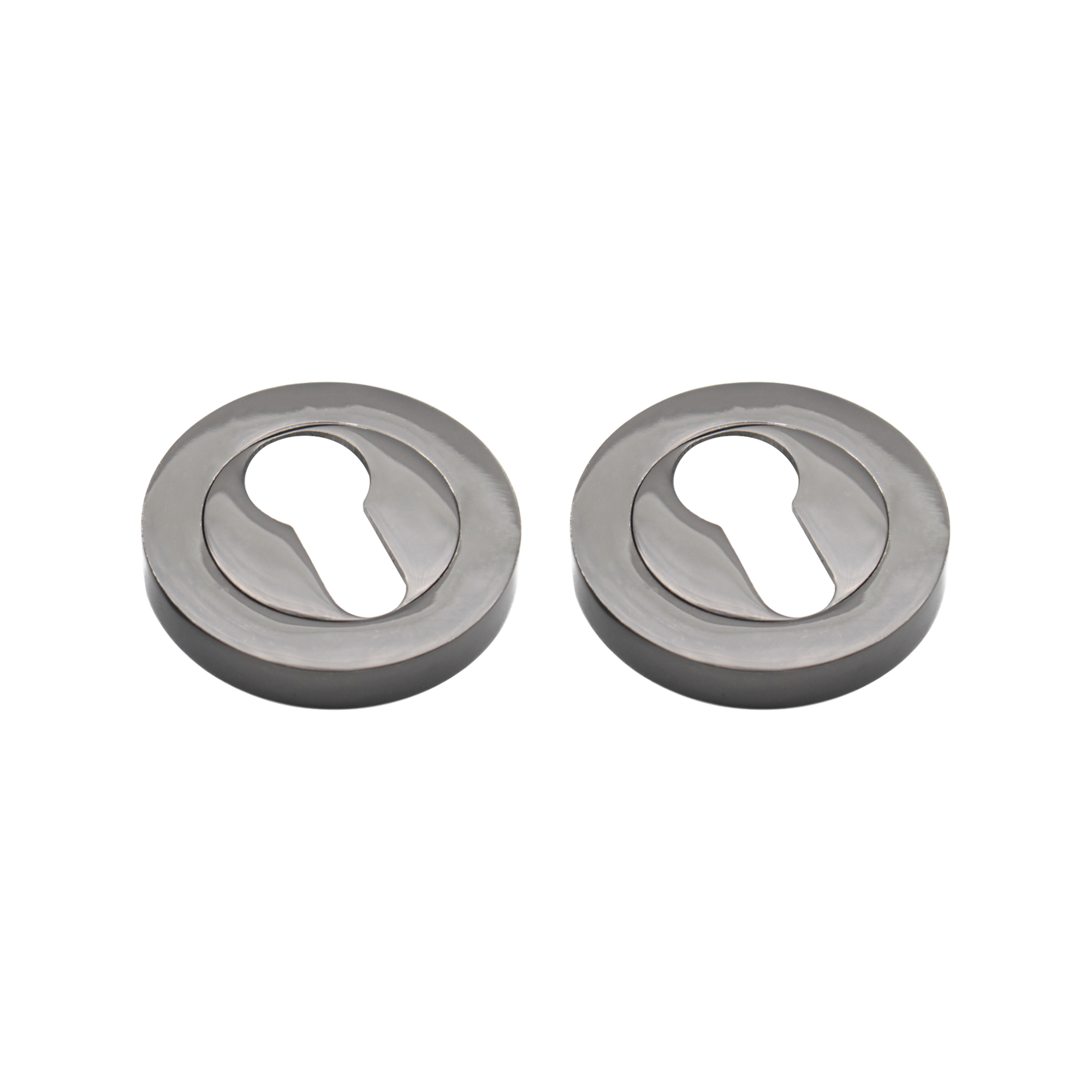 SB3104BN_1.jpg Spira Brass Euro Profile Escutcheon Black Nickel - Brushed Nickel - Image 1