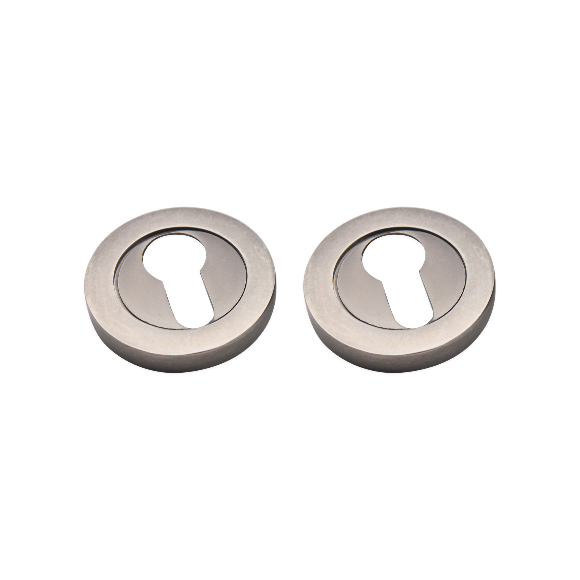 SB3104PEW_1.jpg Spira Brass Euro Profile Escutcheon Pewter - Image 1