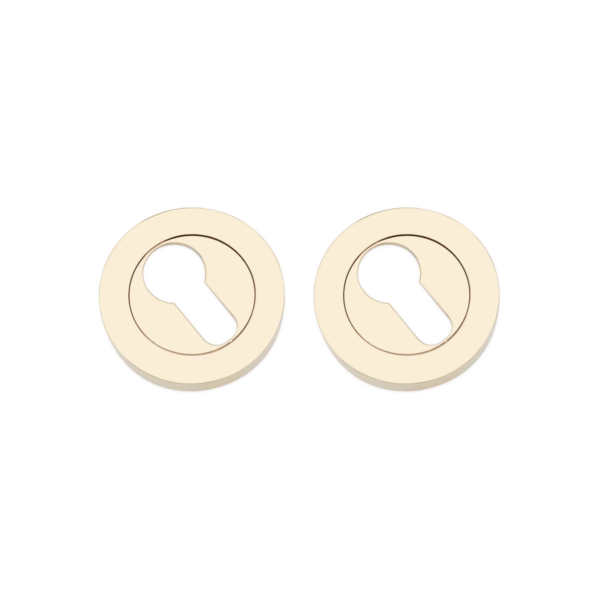 SB3104PVDB_1.jpg Spira Brass Euro Profile Escutcheon PVD Brass - Image 1