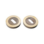 Spira Brass Oval Standard Escutcheon Aged Brass - Antique Brass