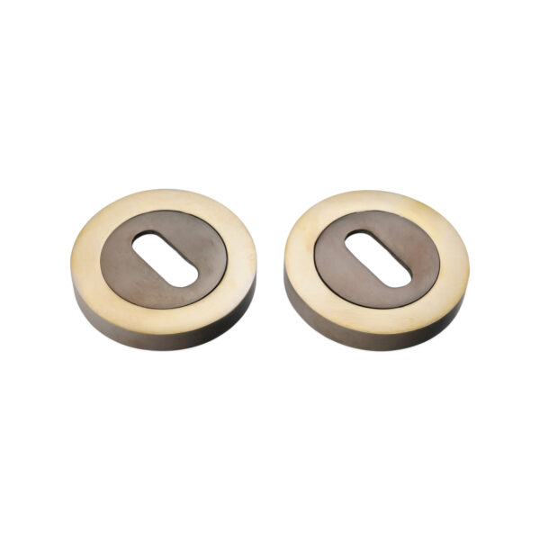 Spira Brass Oval Standard Escutcheon Aged Brass - Antique Brass