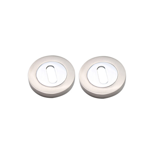Spira Brass Oval Standard Escutcheon Dual Tone