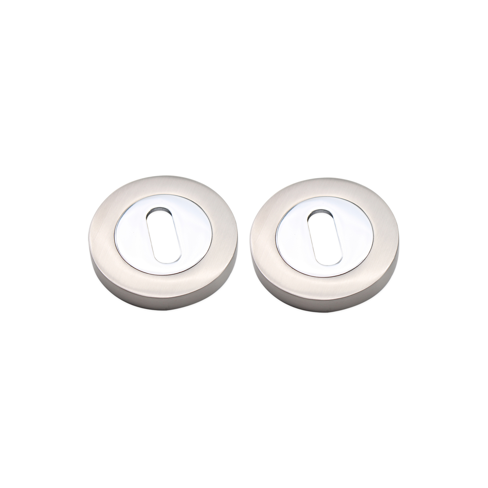 SB3105DT_1.jpg Spira Brass Oval Standard Escutcheon Dual Tone - Image 1