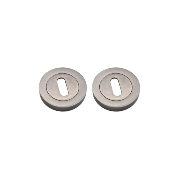 Spira Brass Oval Standard Escutcheon Pewter