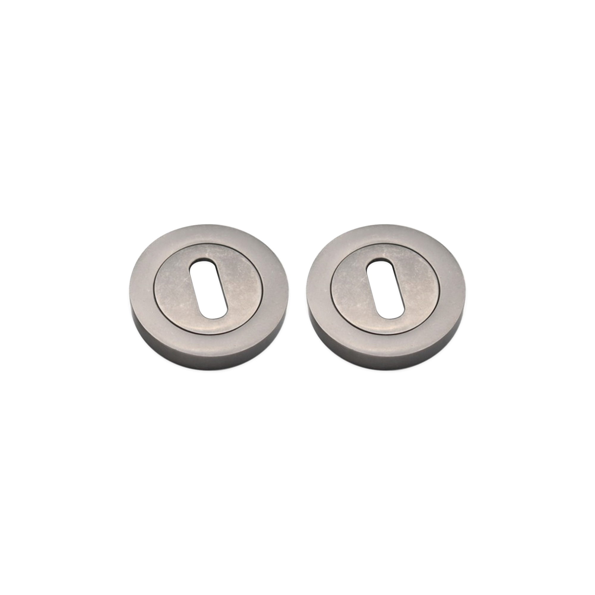 SB3105PEW_1.jpg Spira Brass Oval Standard Escutcheon Pewter - Image 1