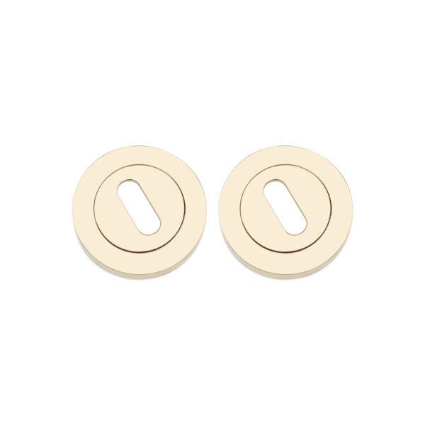 Spira Brass Oval Standard Escutcheon PVD Brass