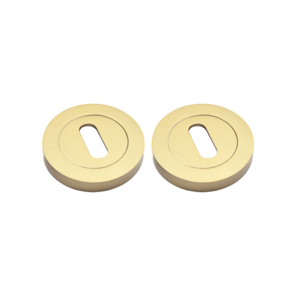 Spira Brass Oval Standard Escutcheon Satin Brass