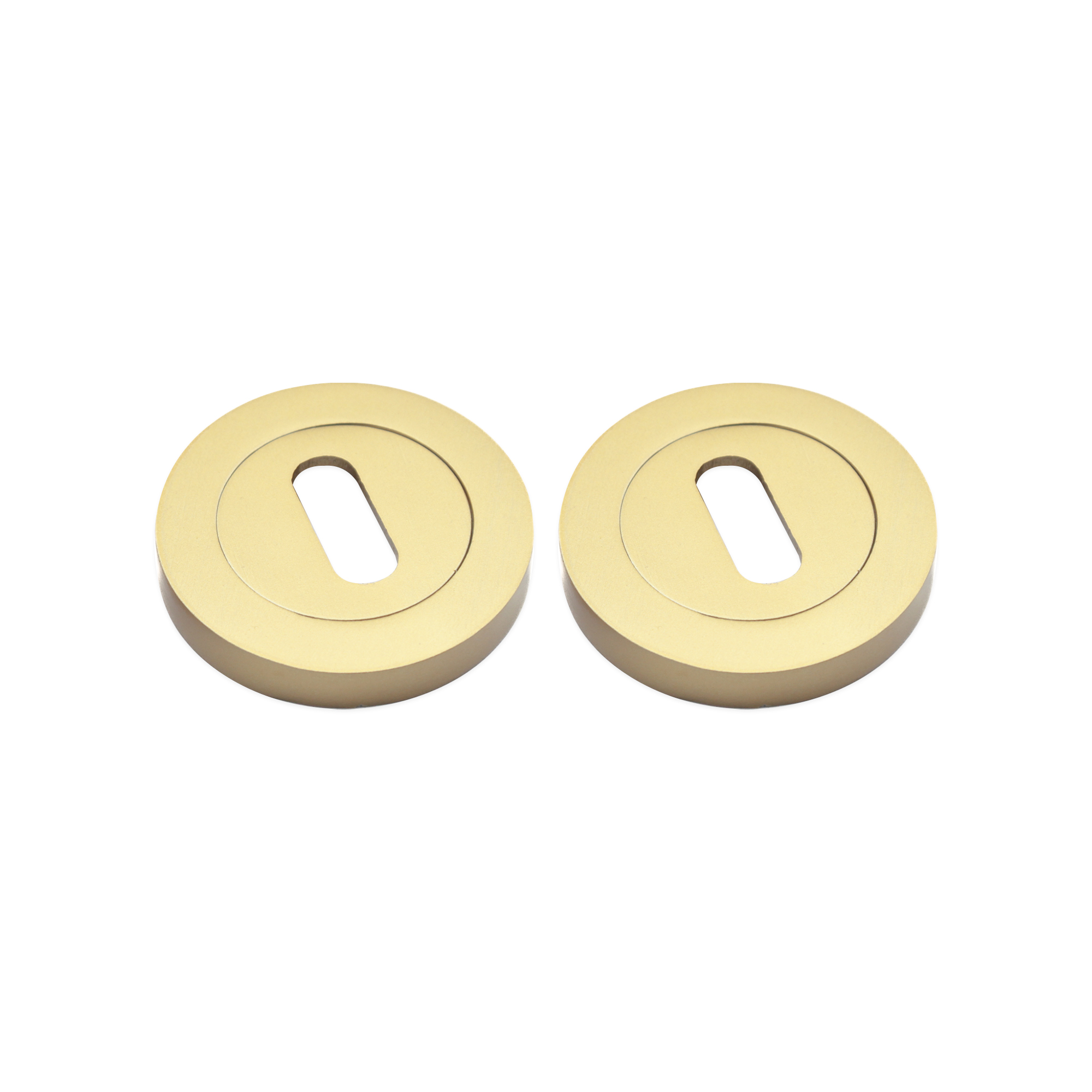 SB3105SB_1.jpg Spira Brass Oval Standard Escutcheon Satin Brass - Image 1