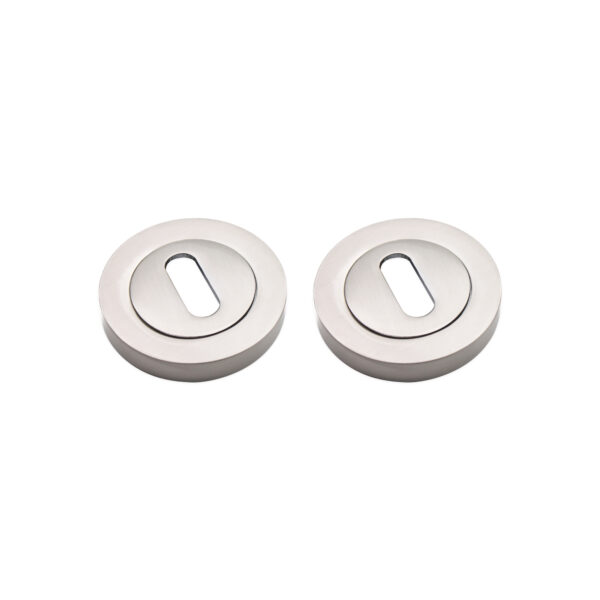 Spira Brass Oval Standard Escutcheon Satin Nickel