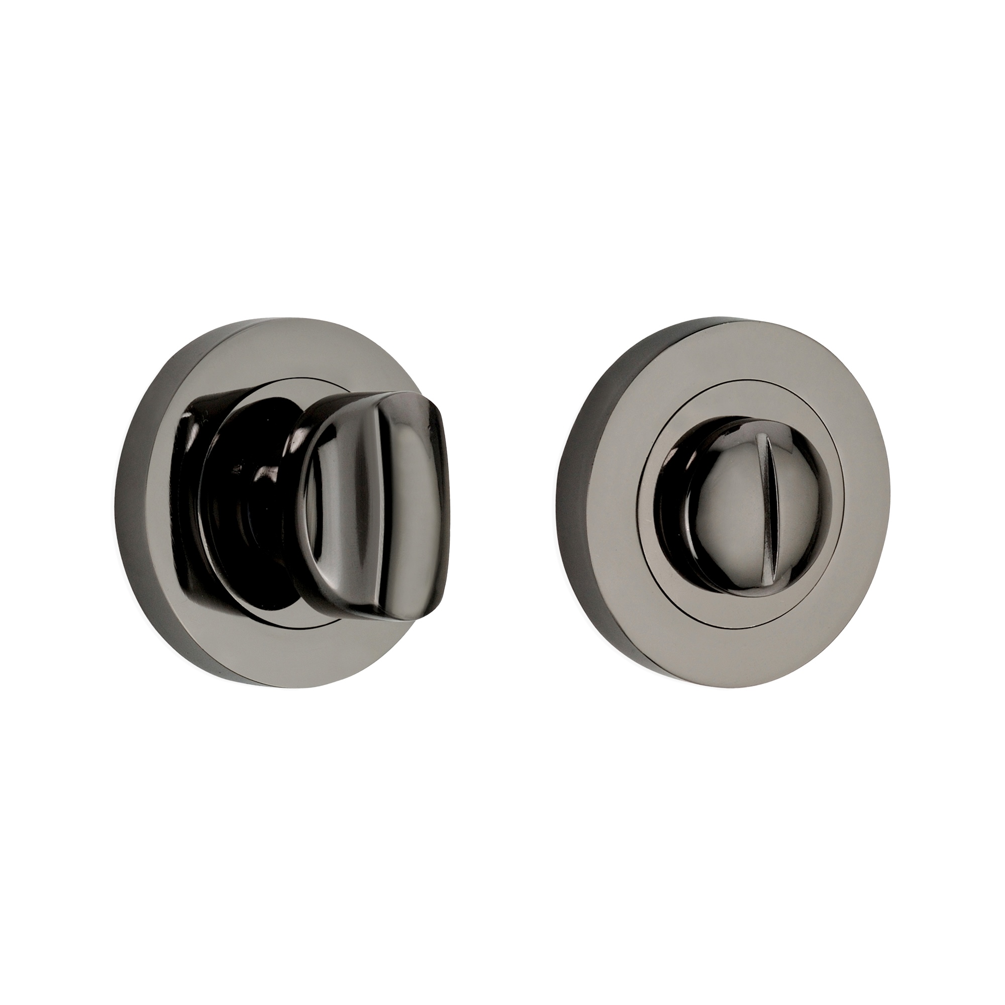 SB3106BN_1-2.jpg Spira Brass Standard Turn & Release Black Nickel - Brushed Nickel - Image 1