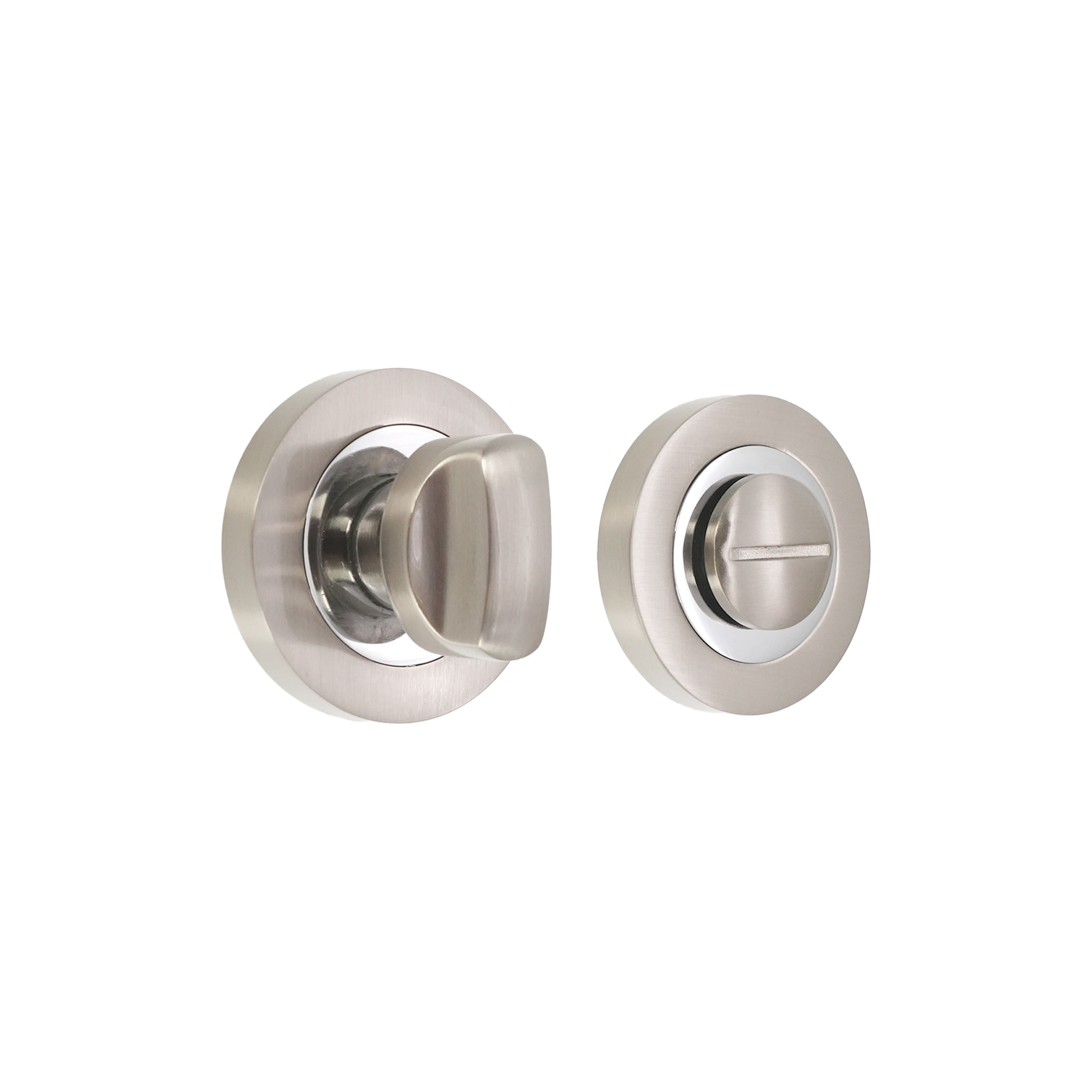 SB3106DT_1-3.jpg Spira Brass Brass Standard Turn & Release Dual Tone Door Hardware - Image 1