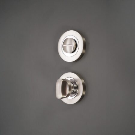 Spira Brass Brass Standard Turn & Release Dual Tone Door Hardware - Image 3