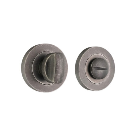 Spira Brass Pewter Standard Turn & Release Door Hardware