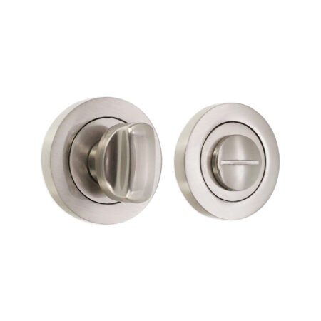 Spira Brass Satin Nickel Standard Turn & Release Door Hardware