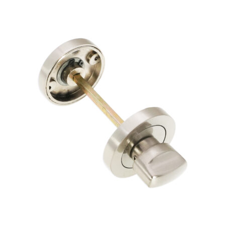 Spira Brass Satin Nickel Standard Turn & Release Door Hardware - Image 2