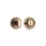 Spira Brass Brass Beehive Turn & Release Aged Door Hardware - Antique Brass