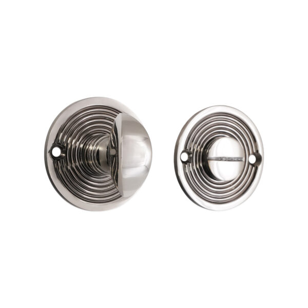 Spira Brass Brass Beehive Turn & Release Aged Nickel Door Hardware - Antique Nickel