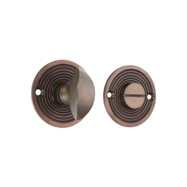 Spira Brass Brass Beehive Turn & Release Matt Antique Door Hardware