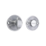 Spira Brass Satin Chrome Beehive Turn & Release Door Hardware