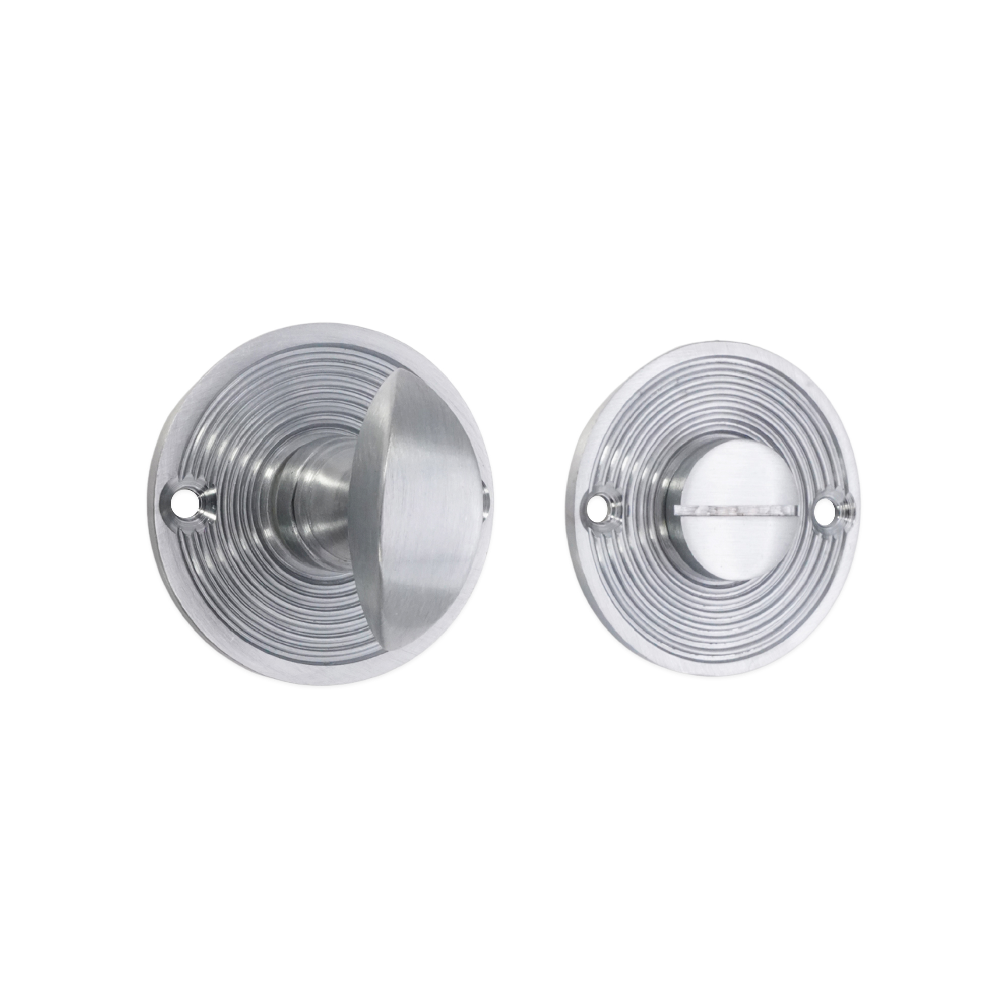 SB3107SC_1.jpg Spira Brass Satin Chrome Beehive Turn & Release Door Hardware - Image 1