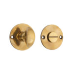 Brass Lady Turn & Release Aged Door Hardware