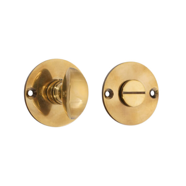 Brass Lady Turn & Release Aged Door Hardware