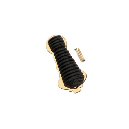 Spira Brass Ebonised Beehive Escutcheon Aged Brass - Antique Brass - Image 4