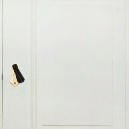 Spira Brass Ebonised Beehive Escutcheon Polished Brass - Polished Brass Unlacquered - Image 3