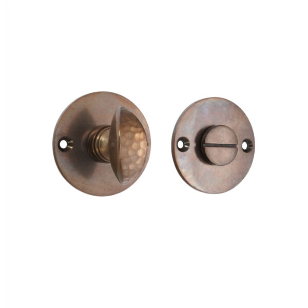 Brass Hammered Lady Turn & Release Antique Door Hardware