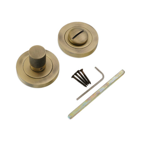 Connaught Knurled Turn & Release Matt Antique - Image 4