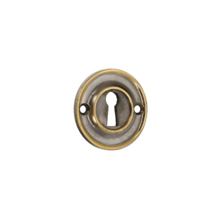 Spira Brass Slimline Standard Escutcheon Aged Brass - Antique Brass