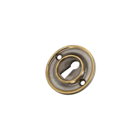 Spira Brass Slimline Standard Escutcheon Aged Brass - Antique Brass - Image 2