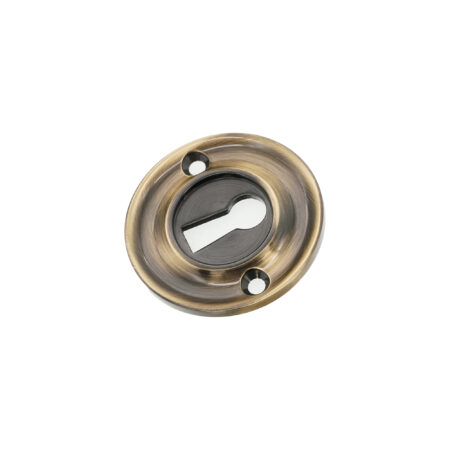 Spira Brass Slimline Standard Escutcheon Antique Brass - Image 2