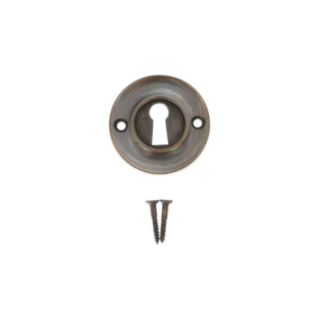Spira Brass Slimline Standard Escutcheon Antique - Image 4