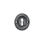 Spira Brass Slimline Standard Escutcheon Matt Black