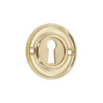 Spira Brass Slimline Standard Escutcheon Polished Brass