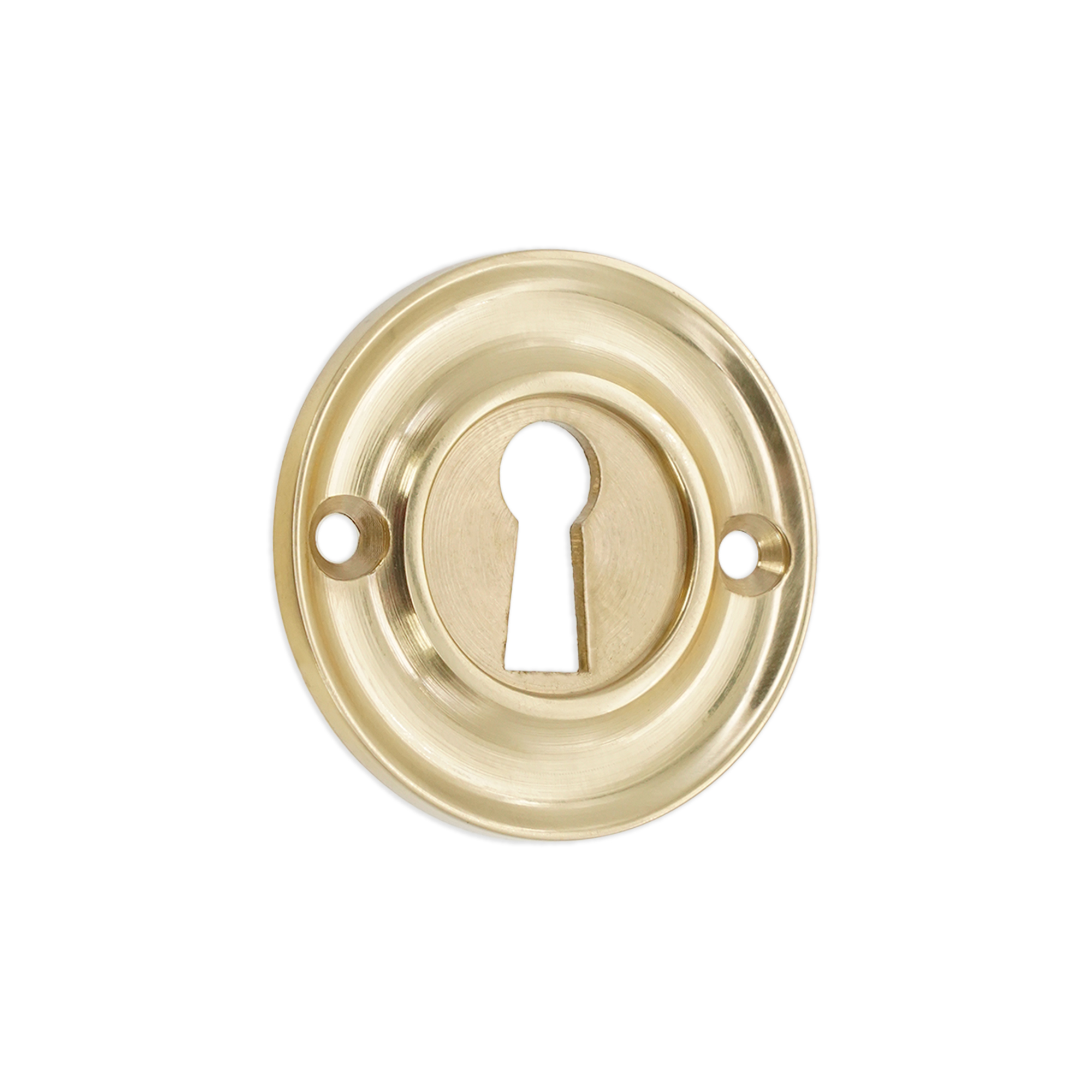 SB3118PB_1.jpg Spira Brass Slimline Standard Escutcheon Polished Brass - Image 1