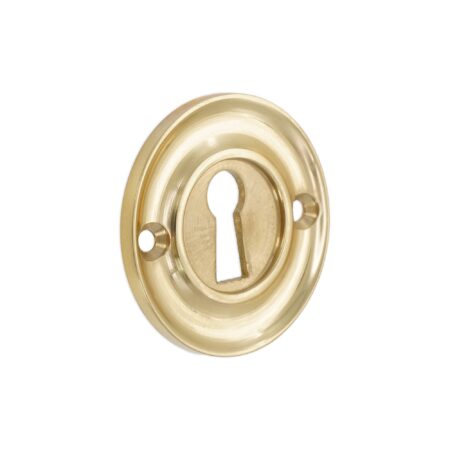Spira Brass Slimline Standard Escutcheon Polished Brass - Image 2