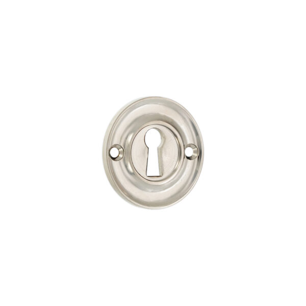 Spira Brass Slimline Standard Escutcheon Polished Nickel