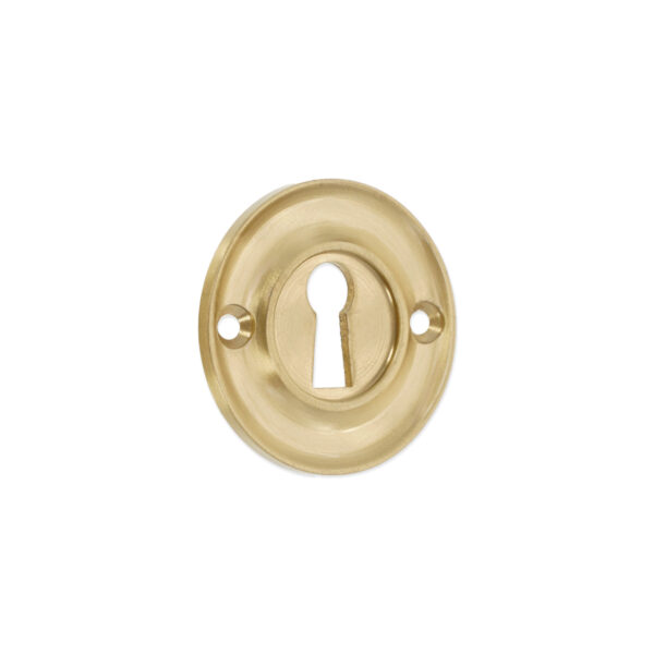 Spira Brass Slimline Standard Escutcheon Satin Brass