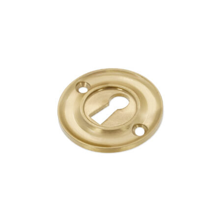 Spira Brass Slimline Standard Escutcheon Satin Brass - Image 2