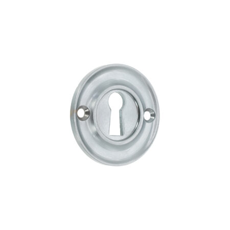 Spira Brass Slimline Standard Escutcheon Satin Chrome