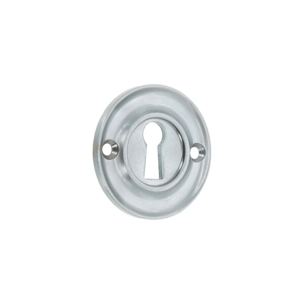 Spira Brass Slimline Standard Escutcheon Satin Chrome