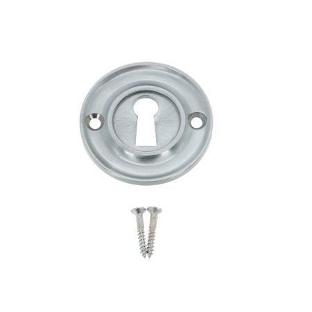 Spira Brass Slimline Standard Escutcheon Satin Chrome - Image 4