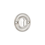 Spira Brass Slimline Standard Escutcheon Satin Nickel