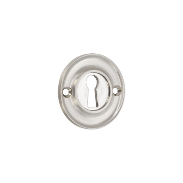 Spira Brass Slimline Standard Escutcheon Satin Nickel